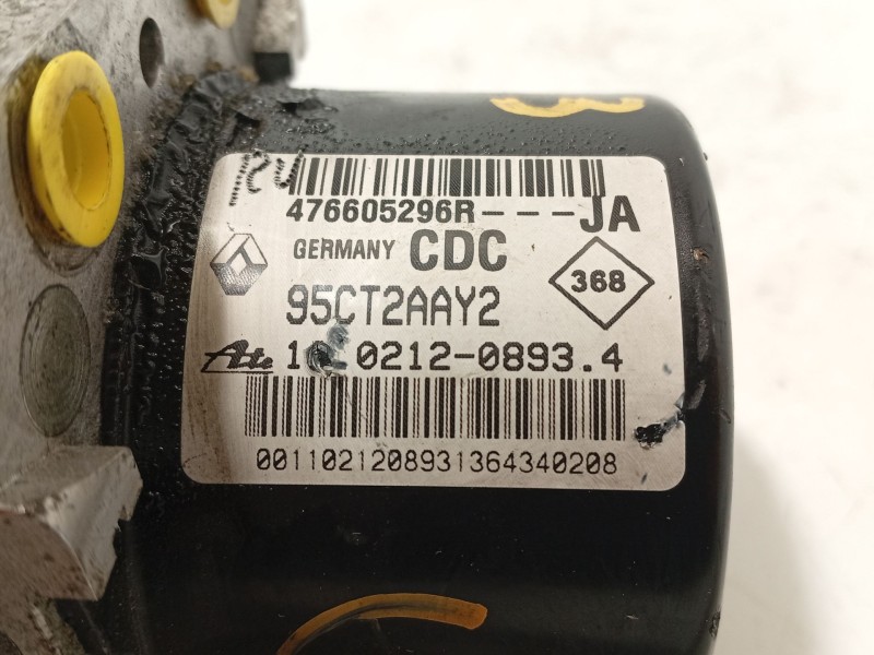 Recambio de abs para renault scénic iii (jz0/1_) 1.5 dci referencia OEM IAM 476605296R 28561258413 10021208934