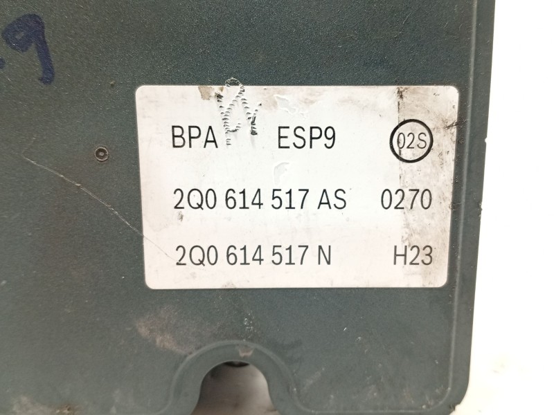 Recambio de abs para skoda fabia iv (pj3) 1.0 tsi referencia OEM IAM 2Q0614517AS 0265956685 269902