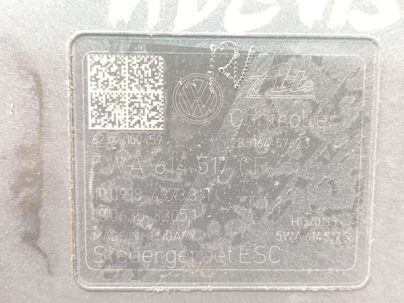 Recambio de abs para seat leon sportstourer (kl8, kld) 1.5 tsi referencia OEM IAM 5WA614517CF 28516457623 10022024134