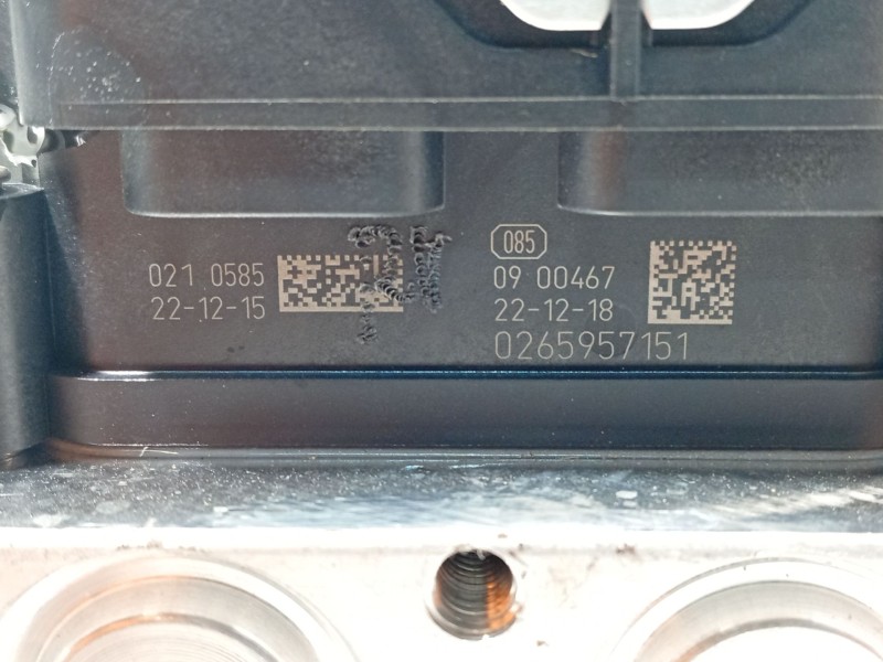 Recambio de abs para toyota yaris cross (mxp_) 1.5 hybrid (mxpj10) referencia OEM IAM 445400D860 0265957151 970400