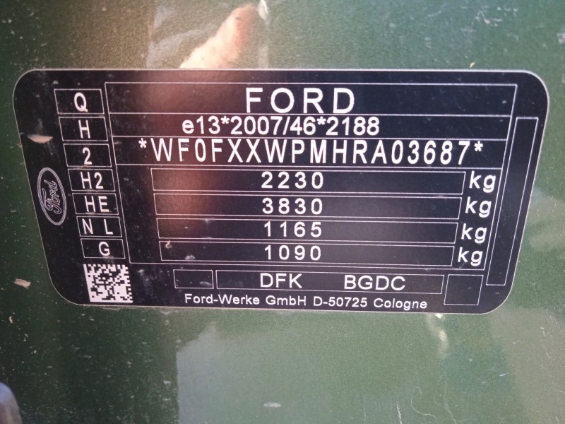 ford kuga iii (dfk) del año 2021