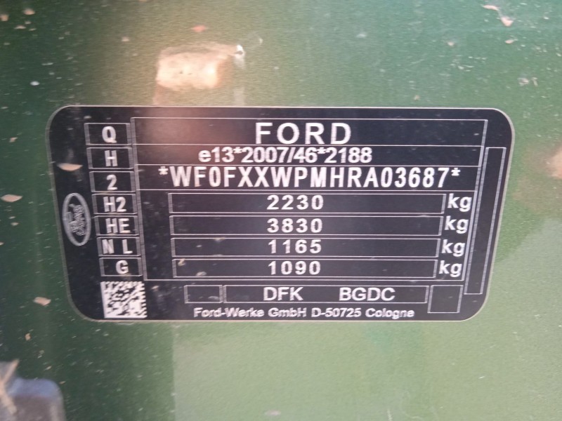 ford kuga iii (dfk) del año 2021