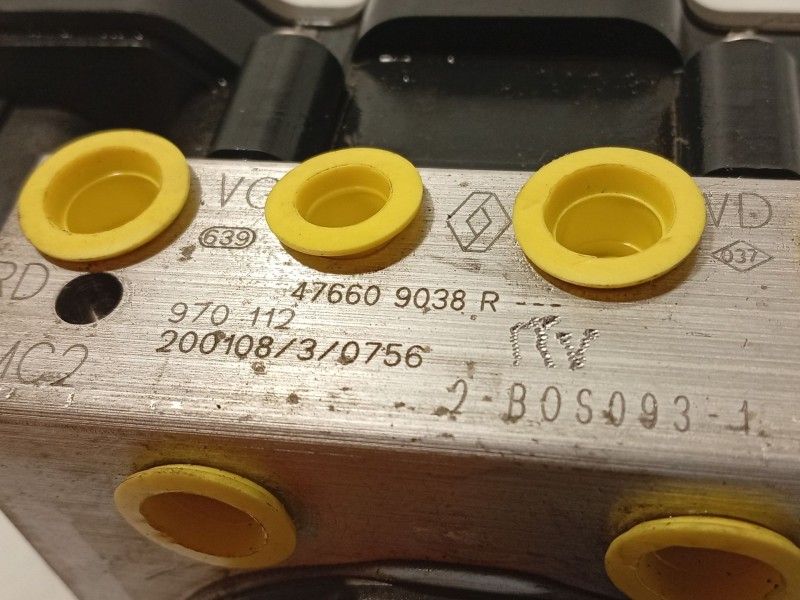 Recambio de abs para renault captur ii intens referencia OEM IAM 476609038R 2265106627 970112