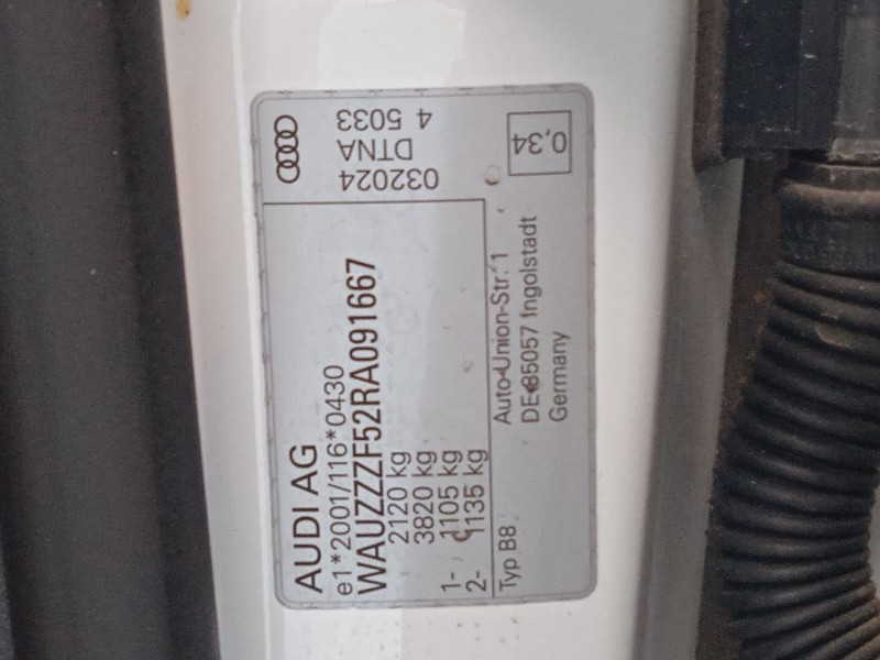 audi a5 sportback (f5a, f5f) del año 2024