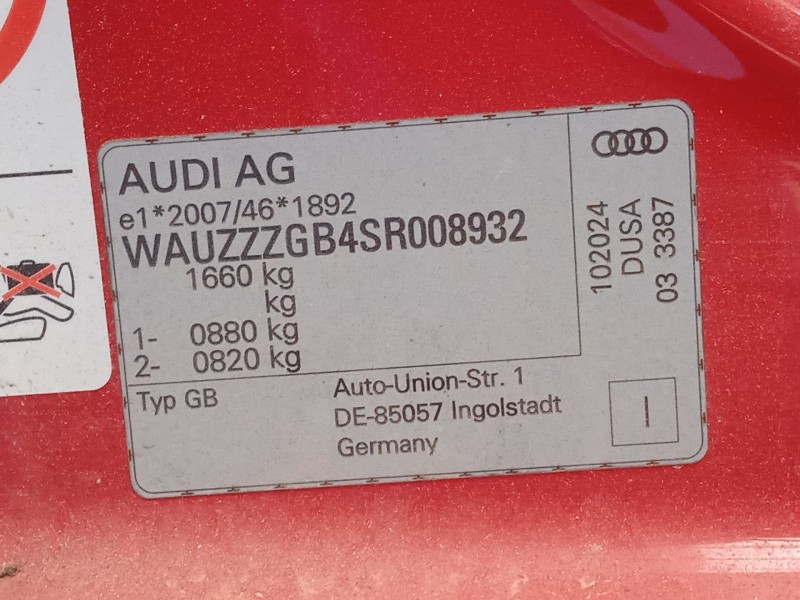 audi a1 sportback (gba) del año 2024