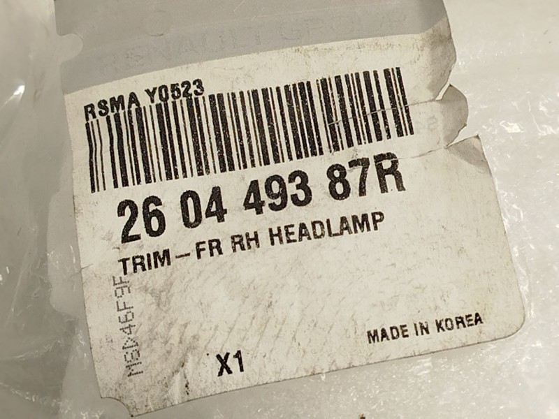 Recambio de moldura para renault talisman (lp_) 1.6 tce 150 referencia OEM IAM 260449387R  