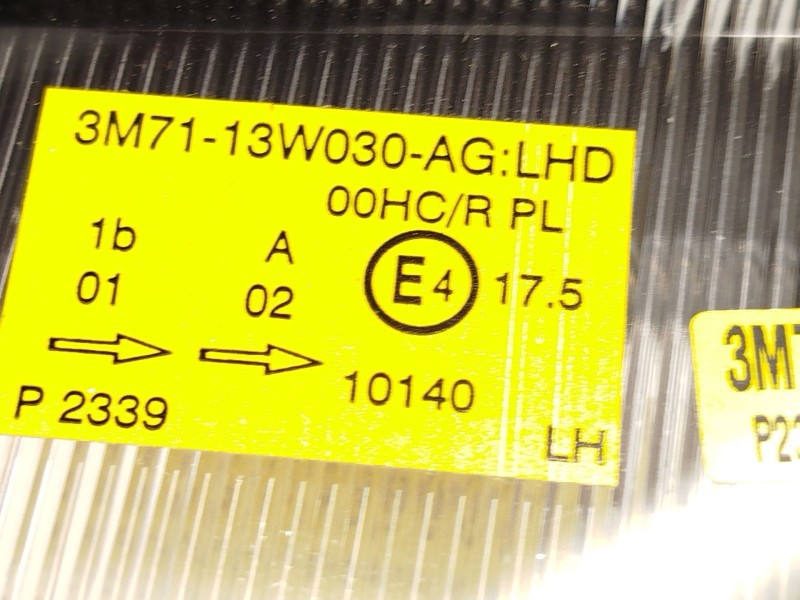 Recambio de faro izquierdo para mazda 2 (dy) 1.6 referencia OEM IAM 3M7113W030AG DD10510L0B 