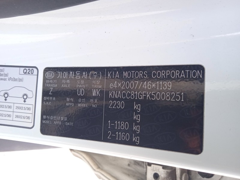 kia niro i (de) del año 2019