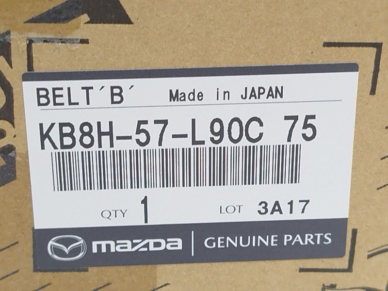 Recambio de cinturon seguridad delantero izquierdo para mazda cx-5 (kf) 2.0 referencia OEM IAM KB8H57L90C75  