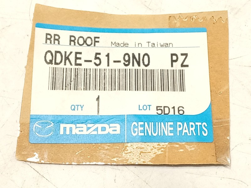 Recambio de aleron trasero para mazda cx-3 (dk) 1.5 skyactiv-d (dk2ws) referencia OEM IAM QDKE519N0PZ  