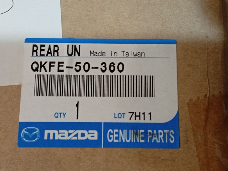 Recambio de spoiler paragolpes trasero para mazda cx-5 (kf) 2.0 referencia OEM IAM QKFE50360  