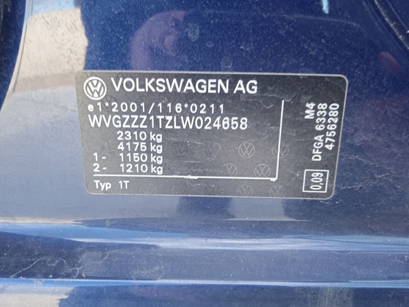 volkswagen touran (5t1) del año 2020