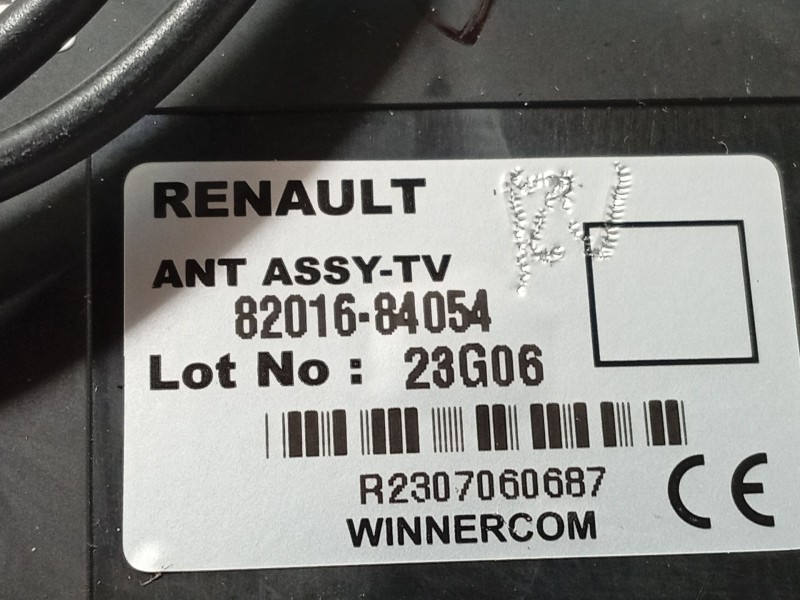 Recambio de antena para renault captur i (j5_, h5_) 0.9 tce 90 referencia OEM IAM 8201684054  