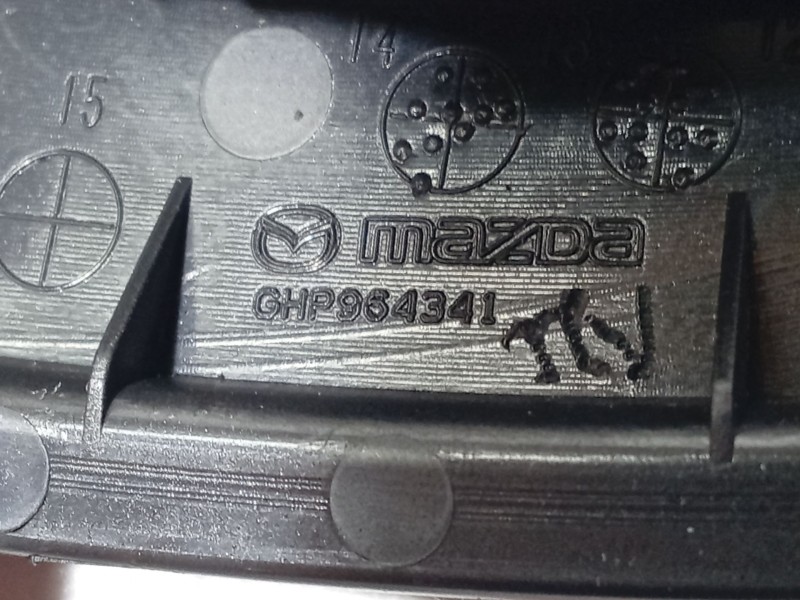 Recambio de guarnecidos palanca cambio para mazda 6 station wagon (gj, gl) 2.5 referencia OEM IAM GHP964340C  