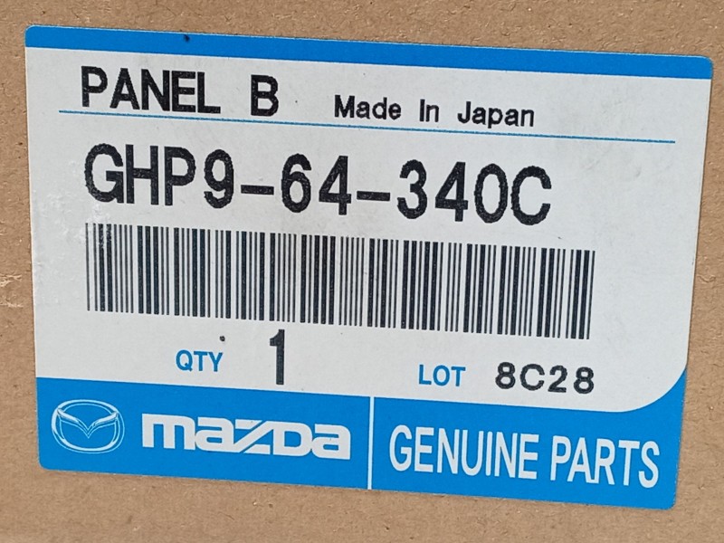 Recambio de guarnecidos palanca cambio para mazda 6 station wagon (gj, gl) 2.5 referencia OEM IAM GHP964340C  