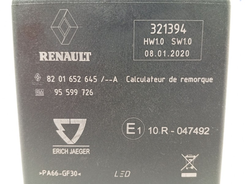 Recambio de modulo electronico para dacia sandero iii 1.0 sce 65 referencia OEM IAM 8201652645 95599726 