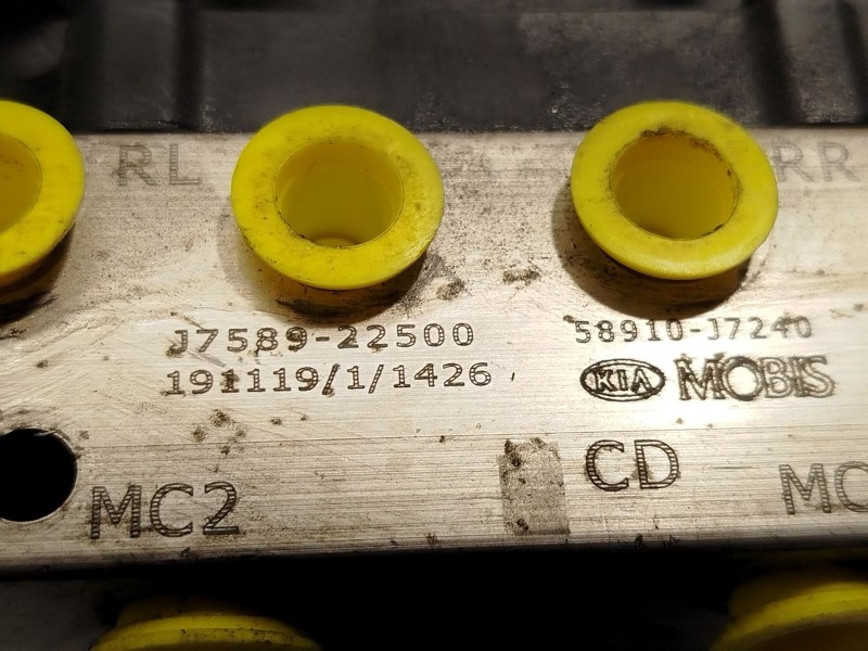 Recambio de abs para kia ceed (cd) 1.0 t-gdi referencia OEM IAM 58910J7240 6158941600 J7589225000