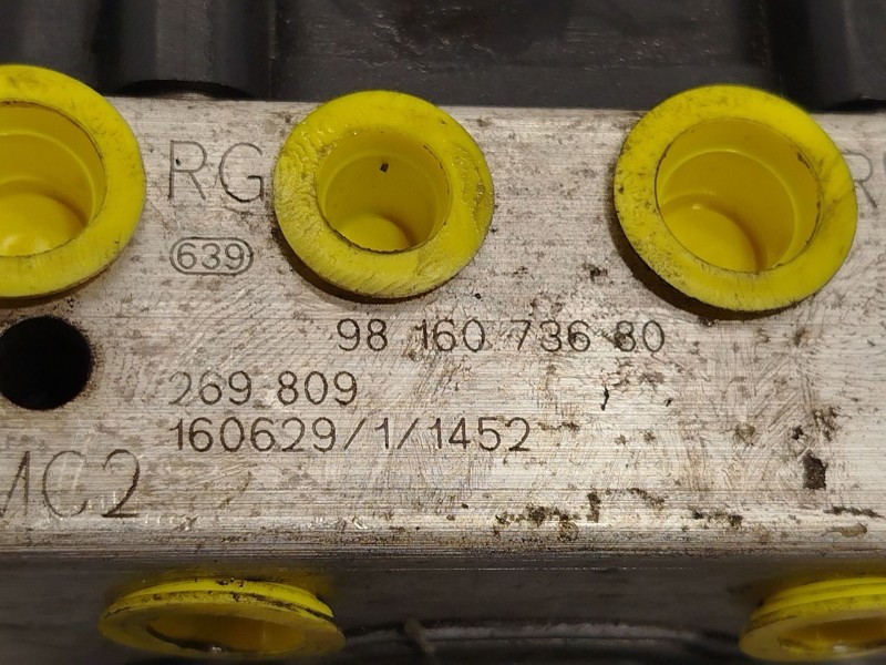 Recambio de abs para citroën c4 picasso ii 1.6 bluehdi 120 referencia OEM IAM 9816073680 269809 0265956083