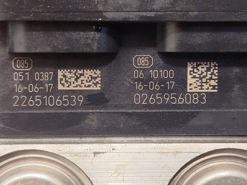 Recambio de abs para citroën c4 picasso ii 1.6 bluehdi 120 referencia OEM IAM 9816073680 269809 0265956083