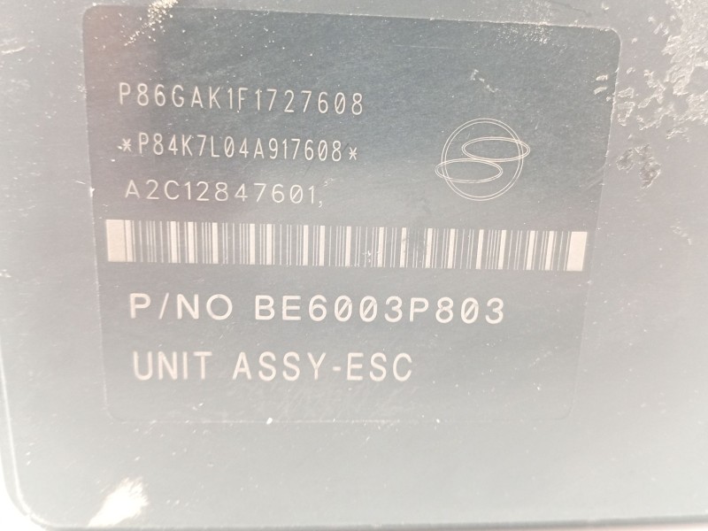 Recambio de abs para ssangyong tivoli 1.6 turbodiesel cat referencia OEM IAM 4892035002 BE6003P803 BH6013P820