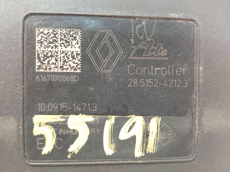 Recambio de abs para dacia dokker stepway referencia OEM IAM 476600078R 28515242123 10022006554