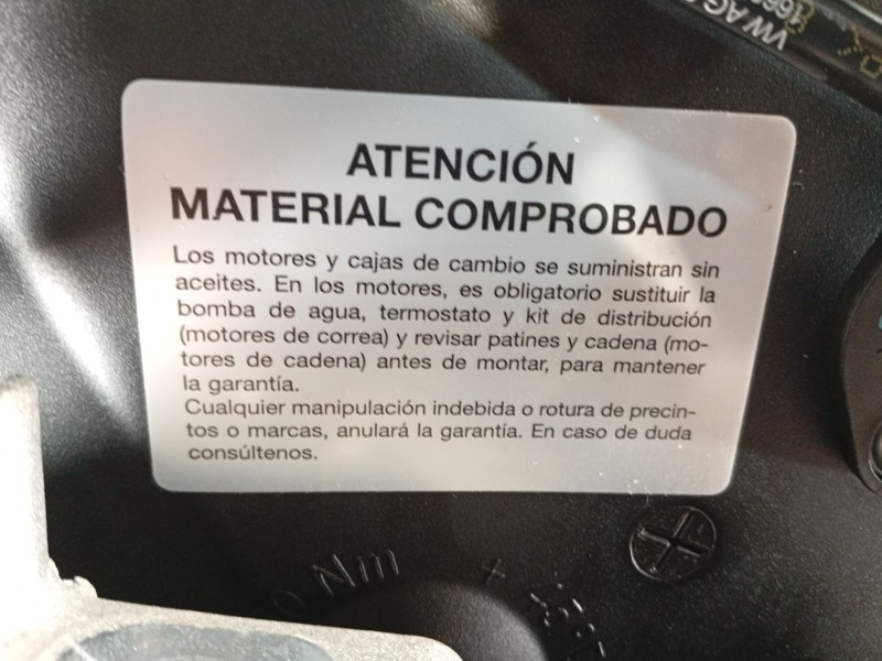 Recambio de motor completo para audi q2 (gab, gag) 2.0 tdi referencia OEM IAM DTT DTTC 05L100032C