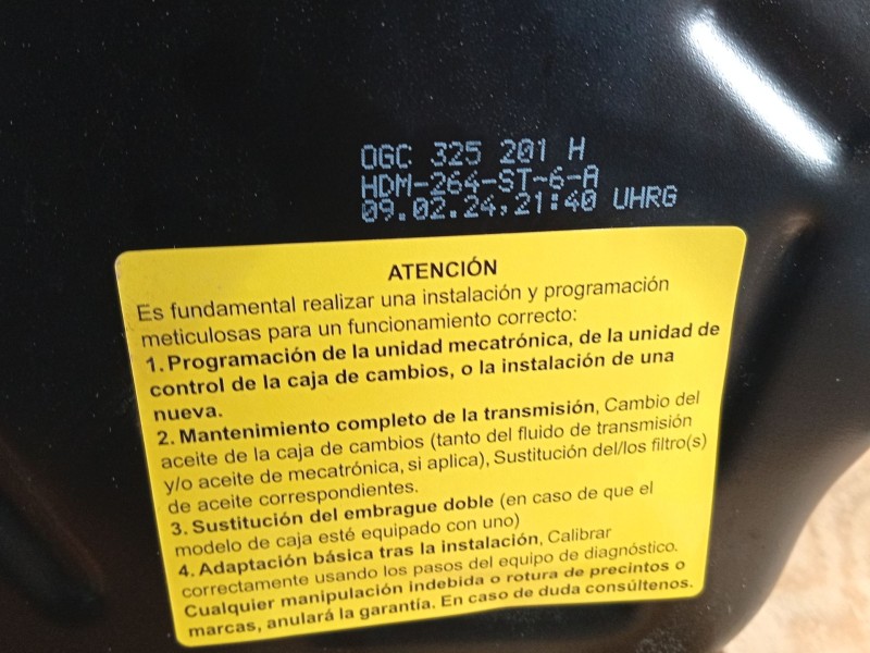 Recambio de caja cambios para audi q2 (gab, gag) 2.0 tdi referencia OEM IAM VCZ 0GC300047M00M 