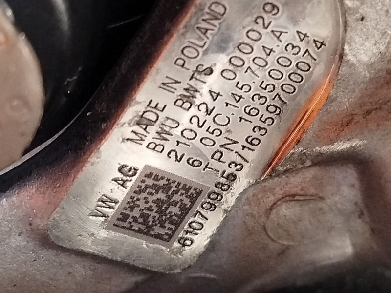 Recambio de motor completo para volkswagen t-roc (a11, d11) 1.0 tsi referencia OEM IAM DLA DLAA 