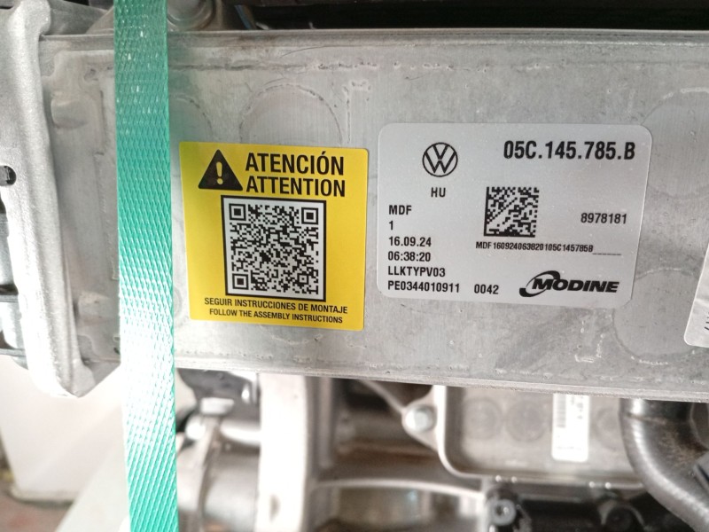 Recambio de motor completo para audi a1 sportback (gba) 30 tfsi referencia OEM IAM DUS DUSA 