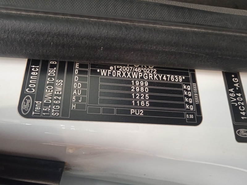 ford transit connect v408 furgoneta/monovolumen del año 2019