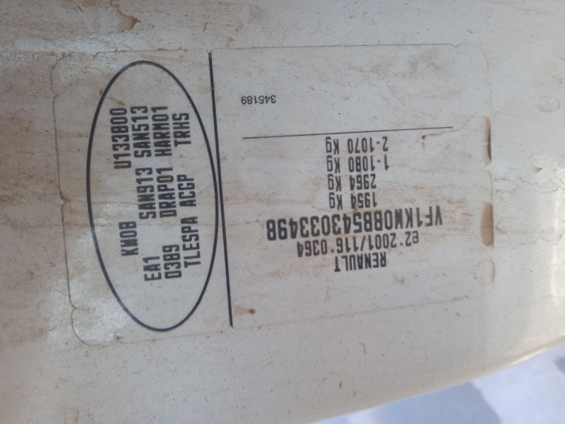 renault kangoo / grand kangoo ii (kw0/1_) del año 2010