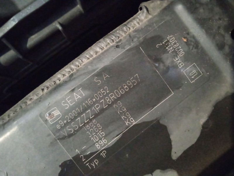 seat leon (1p1) del año 2008