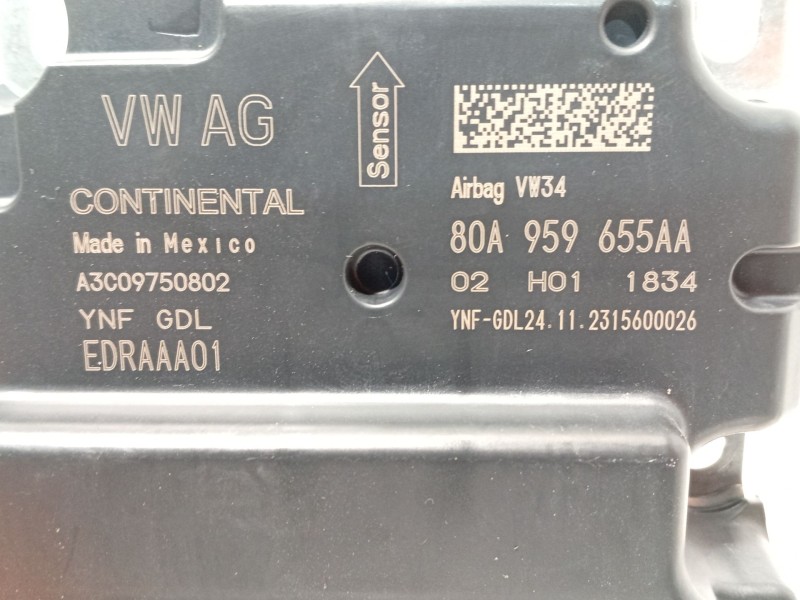 Recambio de kit airbag para audi q5 sportback (fyt) 40 tdi quattro referencia OEM IAM 80B857001H24A 80A880204H 80A880201Q6PS