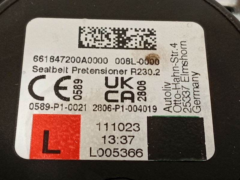 Recambio de kit airbag para audi q5 sportback (fyt) 40 tdi quattro referencia OEM IAM 80B857001H24A 80A880204H 80A880201Q6PS