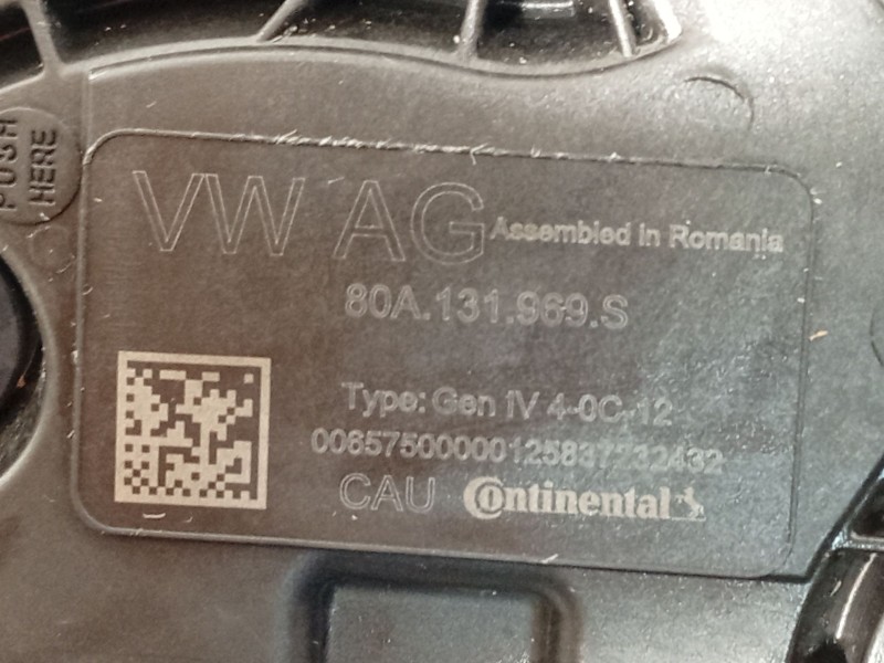 Recambio de deposito aditivo fap adblue para audi q5 sportback (fyt) 40 tdi quattro referencia OEM IAM 80A131878AQ  