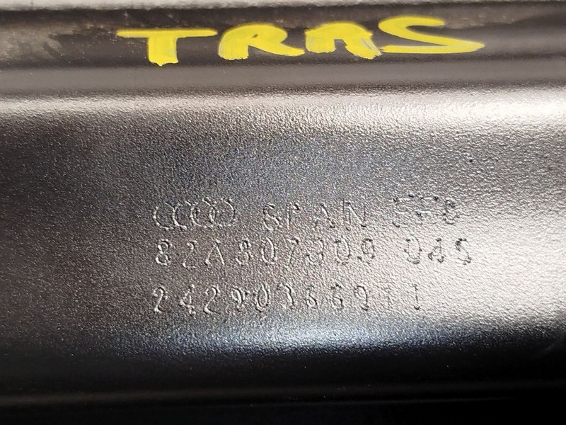 Recambio de refuerzo paragolpes trasero para audi a1 sportback (gba) 30 tfsi referencia OEM IAM 80A807309  