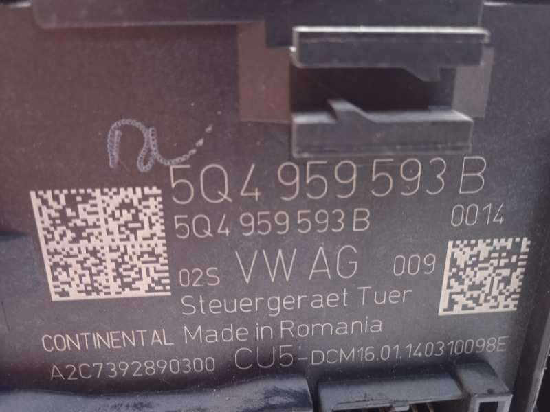Recambio de centralita confort para seat leon (5f1) style referencia OEM IAM 5Q4959593B - Negro 4