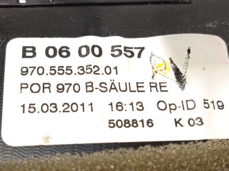 Recambio de aireador para porsche panamera 4 referencia OEM IAM 970555352 - Negro 3