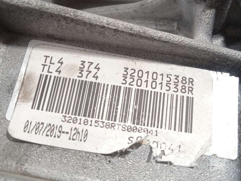 Recambio de caja cambios para renault express furgón/monospace 1.5 blue dci 75 (f6aa) referencia OEM IAM TL4374 320101538R 6