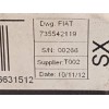 Recambio de cinturon seguridad delantero izquierdo para fiat qubo (300) trekking referencia OEM IAM 735542119  
