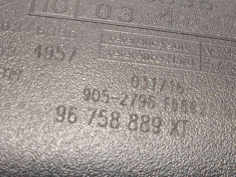 Recambio de espejo interior para peugeot 508 sw active referencia OEM IAM 96758889XT 8154SA - Gris 4