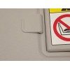 Recambio de parasol derecho para citroën c3 feel referencia OEM IAM 98100807BJ  