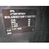opel insignia a (g09) del año 2011