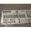 Recambio de centralita motor uce para toyota yaris 1.4 turbodiesel cat referencia OEM IAM 896610DC21  0281015385