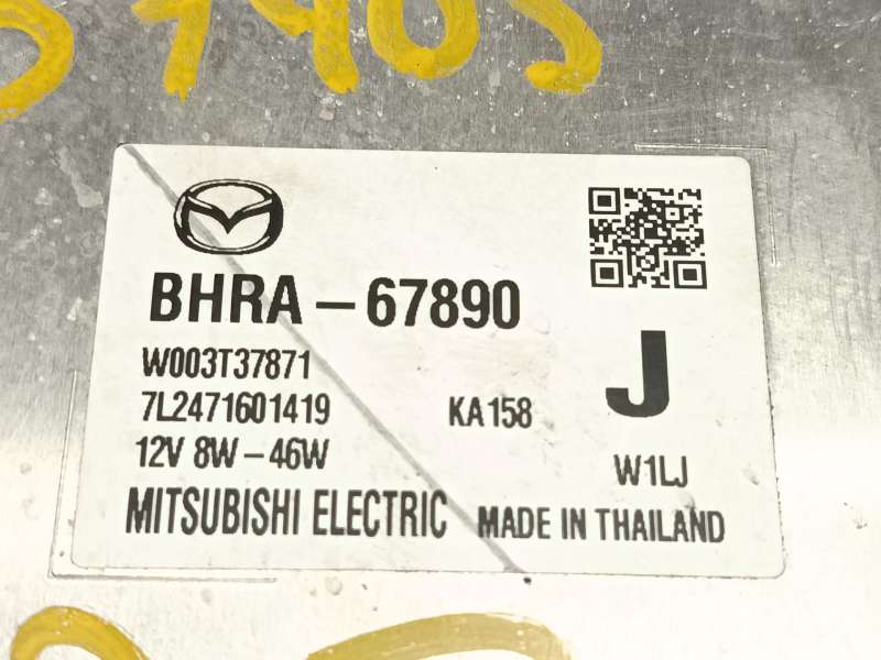 Recambio de centralita faros xenon para mazda mazda 3 sedan 2.5 e-skyactiv-g referencia OEM IAM BHRA67890  W003T37871 5