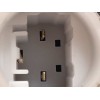 Recambio de cerradura puerta trasera derecha para toyota yaris 1.0 cat referencia OEM IAM 690500D310  