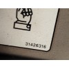 Recambio de parasol derecho para volvo v60 i (155) d3 referencia OEM IAM 31426316  