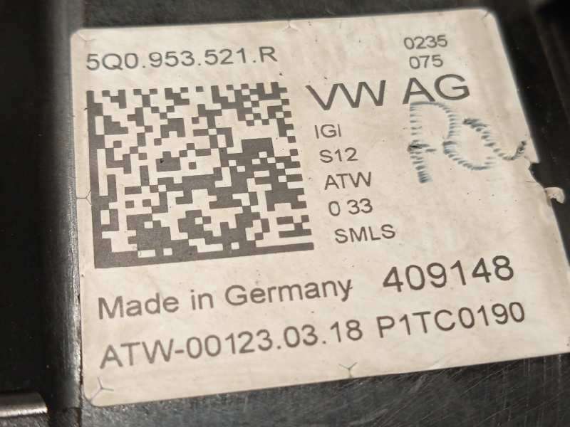 Recambio de mando intermitentes para volkswagen tiguan sport 4motion bmt referencia OEM IAM 5Q0953521R - Gris 4