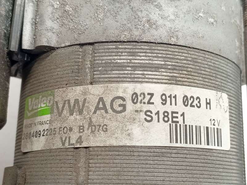 Recambio de motor arranque para seat ibiza iv sc (6j1, 6p5) 1.9 tdi referencia OEM IAM 02Z911023H - Verde 5