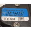 Recambio de potenciometro pedal para volkswagen touareg (7la) tdi v10 referencia OEM IAM 7L6723507  6PV00777024